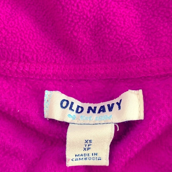 Old Navy purple fleece - Picture 2 of 3